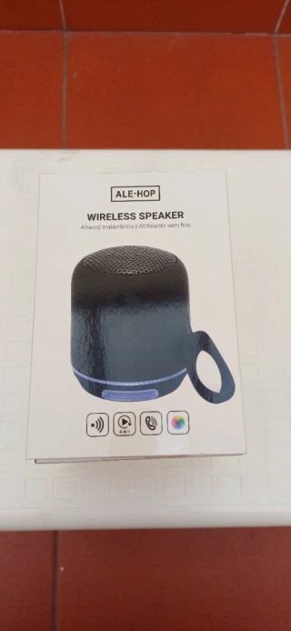 Altavoz Bluetooth Ale-Hop Negro