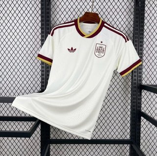 Camiseta España Adidas Blanca y Dorada Tallas S/XL