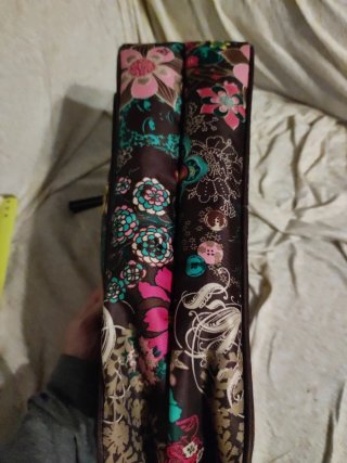 Neceser Oilily floral marrón multicolor