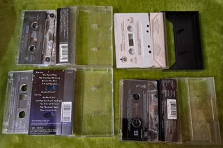 4 casettes: S. WONDER - L. REED- E.GRANT- B.JOEL