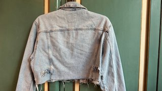 Cazadora vaquera Zara cropped xs como nueva