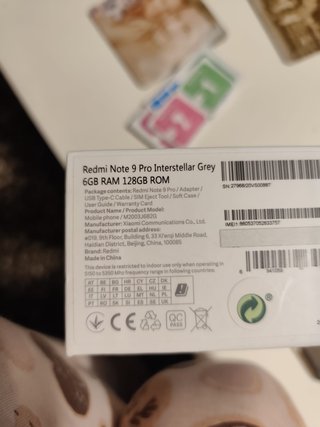 Xiaomi Redmi Note 9 Pro Nero