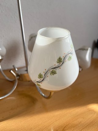 Lámpara de techo antigua 5 brazos