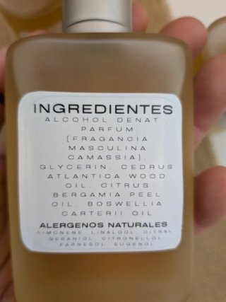 Perfume Masculino Natural 50 ml vidrio