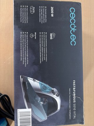 Cecotec Fast-Furious 5010 Plancha Vapor 2600W