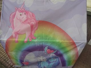 Casita Unicornio Infantil Rosa
