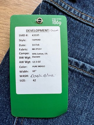 Pantalón tejano Easy Jeans Talla 42