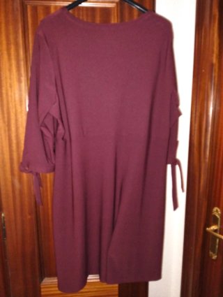 Vestido Talla 48-50 Morado