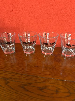 Set 4 Bicchieri Molinari Sambuca
