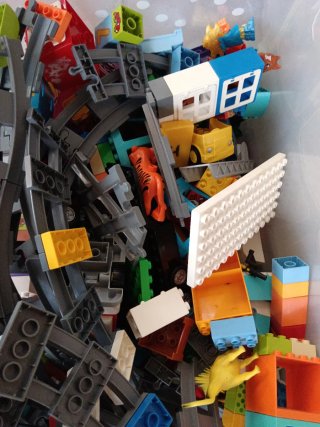 Lego Duplo - Blocchi e Binari del Treno