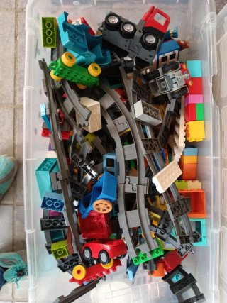 Lego Duplo - Blocchi e Binari del Treno