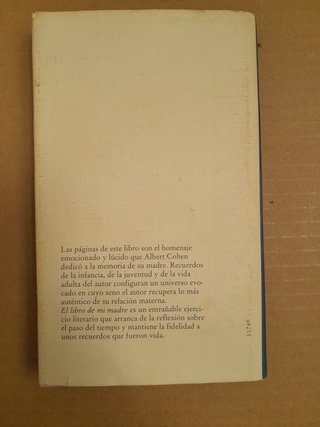 El libro de mi madre – Albert Cohen