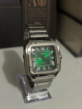Seiko Santos Esfera Verde
