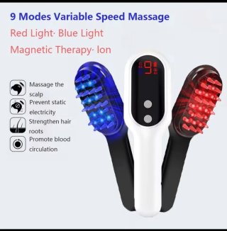 Cepillo Masajeador Eléctrico Cabello