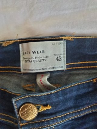 Vaqueros cortos hombre Easy Wear azul talla 42
