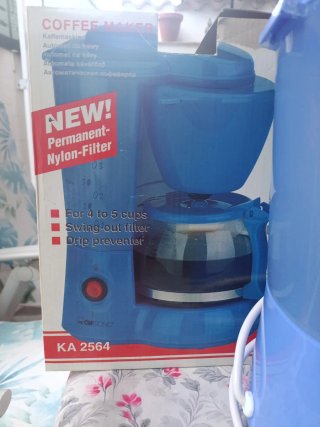 Cafetera Clatronic KA 2564 Azul