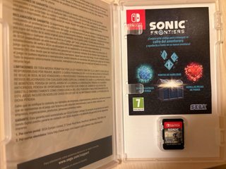 Sonic Frontiers Nintendo Switch