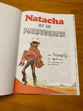 Natacha et le Maharadjah, núm. 2