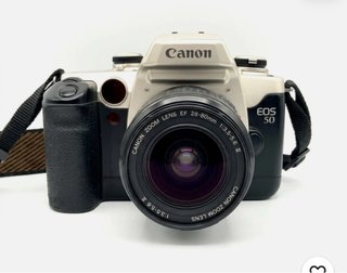 Cámara Analógica Canon EOS 50 + Objetivo