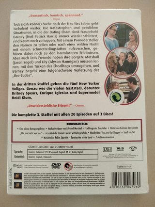 How I met your mother - Season 3 - (Disc 1-3)