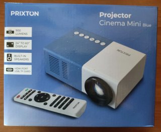 Proyector Prixton Cinema Mini Azul sin estrenar