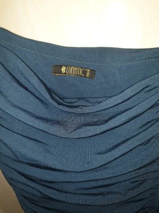 Vestido azul talla XS Lunatic Italia ,usado 1 dia