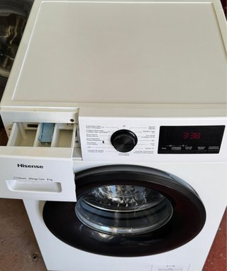 LAVADORA HISENSE DE CARGA FRONTAL 8 KILOS