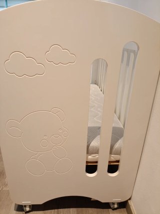 Cuna Aloha convertible en cama, con colecho