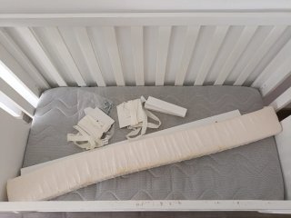 Cuna Aloha convertible en cama, con colecho