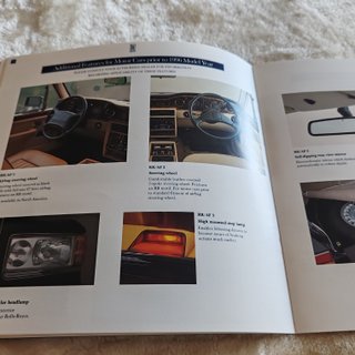 Catálogo Acessórios Rolls-Royce  Bentley 1996