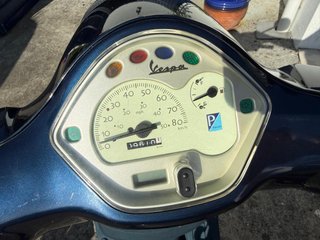 Vespa LX 50 azul 2009 - 9.000 km