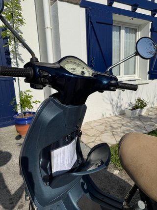 Vespa LX 50 azul 2009 - 9.000 km