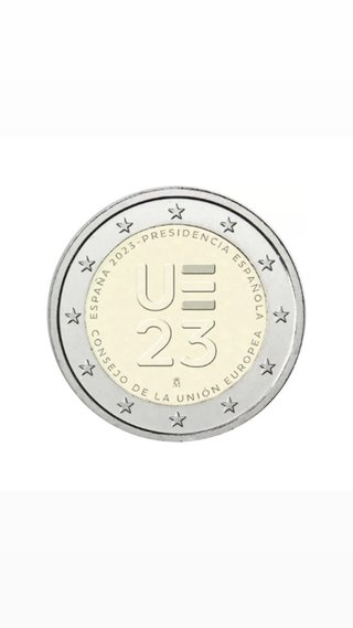 Moneda Conmemorativa España UE 2023