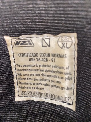 Casco de moto