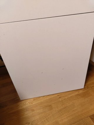 Estantería Besta Ikea, Blanca y Marrón