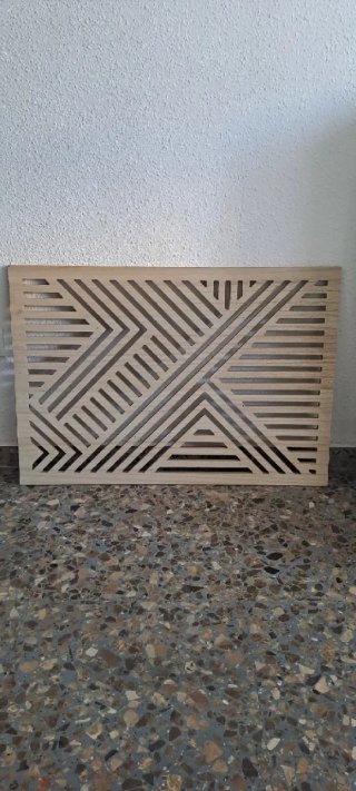 Cuadro Decorativo Madera Geométrico