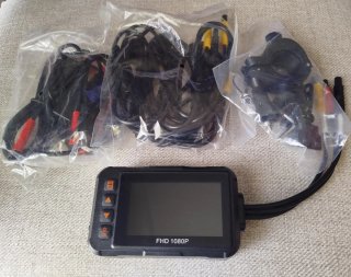 Cámara Moto 1080P Delantera y Trasera WiFi