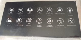 Cámara Moto 1080P Delantera y Trasera WiFi