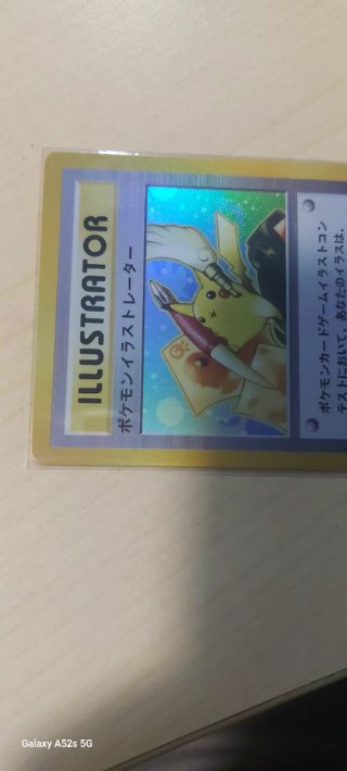 Carta Pokemon Illustrator Giapponese