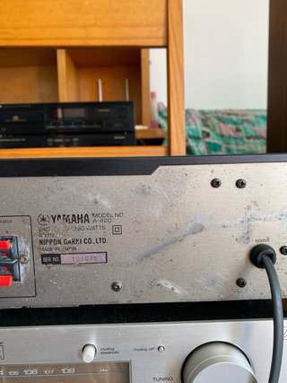 Amplificador Yamaha A-420 Natural Sound