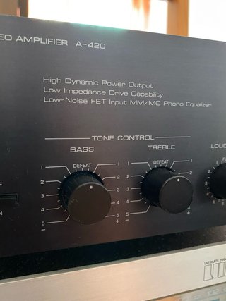 Amplificador Yamaha A-420 Natural Sound