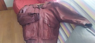 Chaqueta de piel ovina
