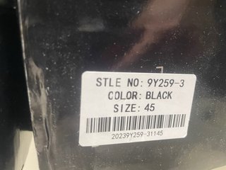 Scarpe eleganti uomo Diamantique nere lucide Tg 45