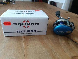 Carrete de pesca Sakura Azzurro