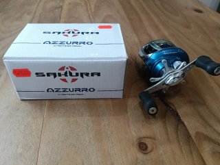 Carrete de pesca Sakura Azzurro