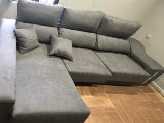 Sofá Nuevo ABATIBLE sofá cama con cheslong sofá