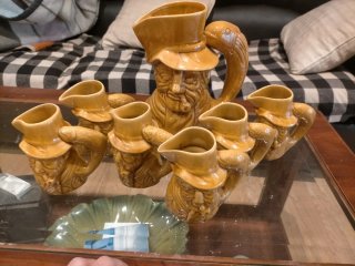 Juego de porcelana antiguo