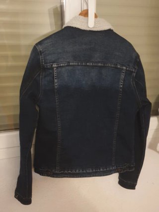 Cazadora Vaquera Forrada Hombre Talla L