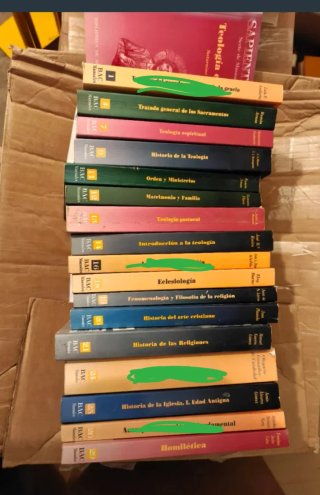 Lote 14 Libros Teología BAC - Serie de Manuales
