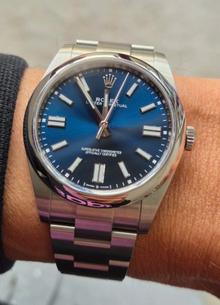 Rolex Oyster Perpetual 124300 41mm Azul